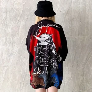 Veste kimono femme samouraï