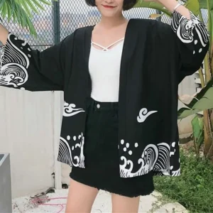Veste kimono femme Kumo