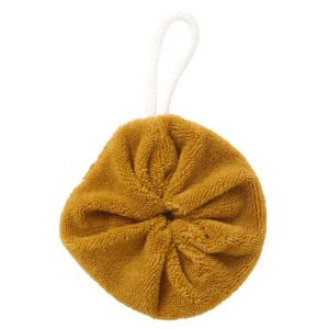 Fleur de douche éponge bambou