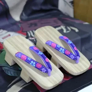 Geta Hiyori pour femme motif floral