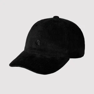Harlem Cap Corduroy Black / Black