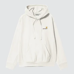 Hooded American Script Sweat Wax