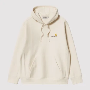 Hooded American Script Sweat Natural