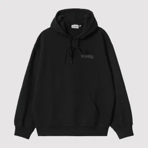 Hooded Babybrush Duck Sweat Black