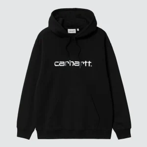 W' Hooded Carhartt Sweat Black / White