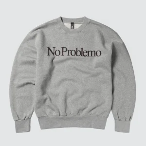 No Problemo Sweatshirt Grey Marl