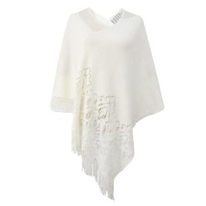 Poncho fin femme