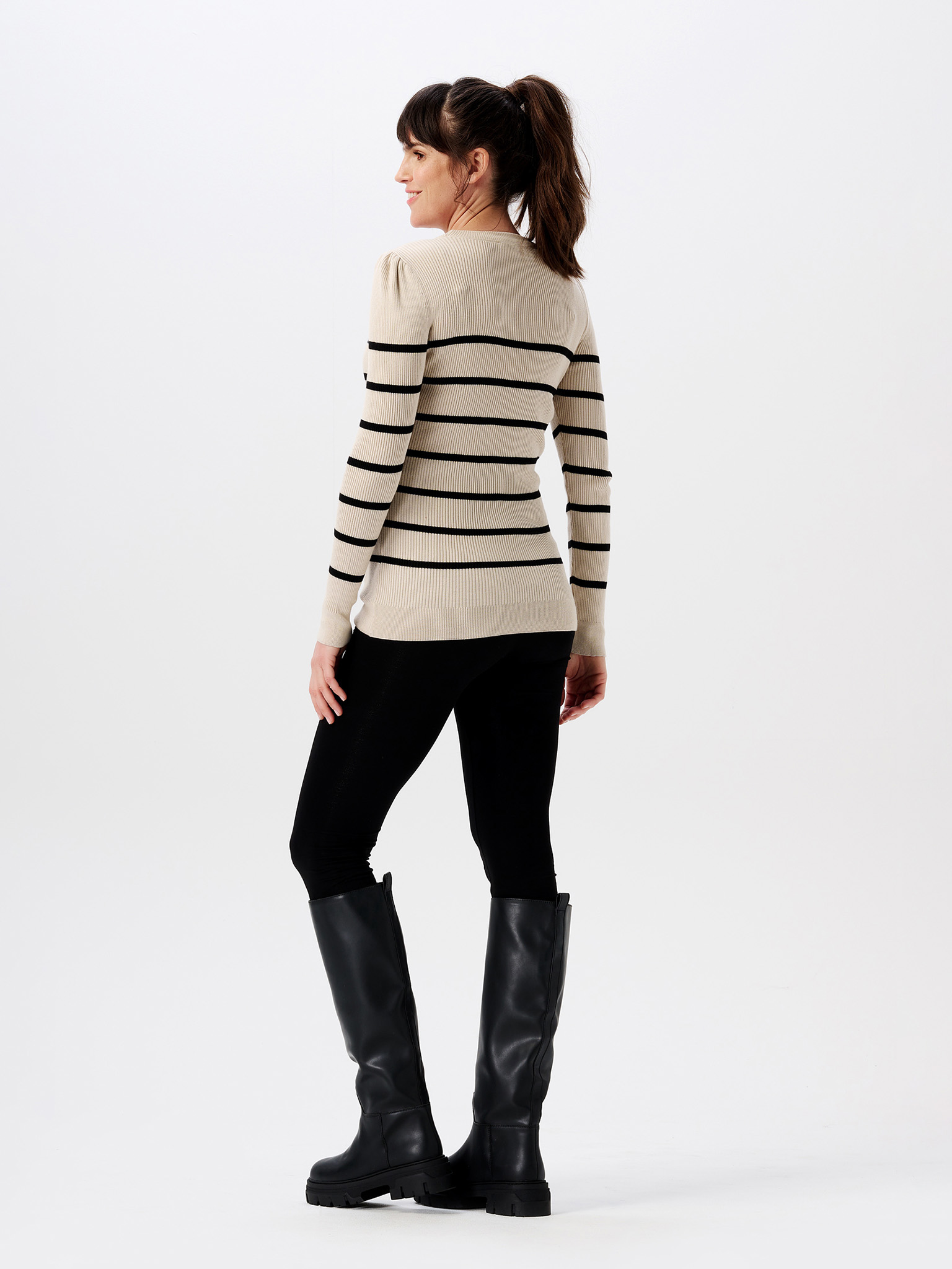 Pull Rayé Light Sand – Image 3