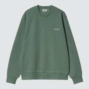 Script Embroidery Sweat Park / White