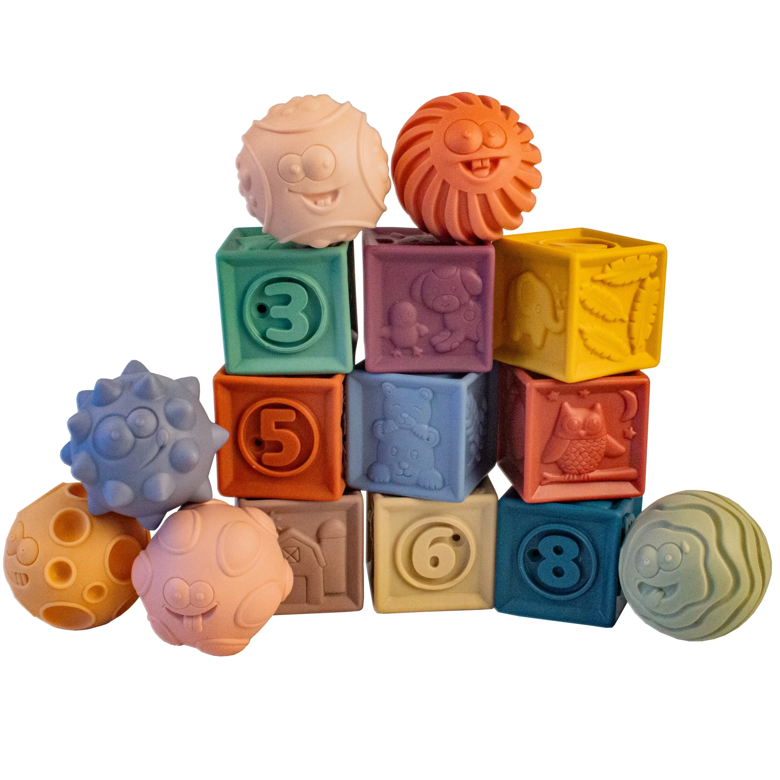 Cubes et Balles en silicone – Image 2