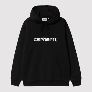W' Hooded Carhartt Sweat Black / White