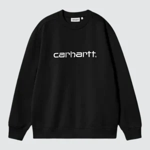 W' Carhartt Sweat Black / White